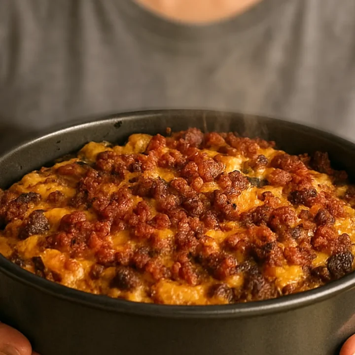 carnivore cheeseburger casserole
