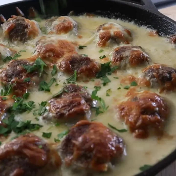 carnivore meatball bake